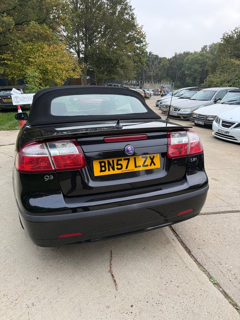 2007 Saab 9-3 1.8t Vector Anniversary 2dr CONVERTIBLE Petrol Manual