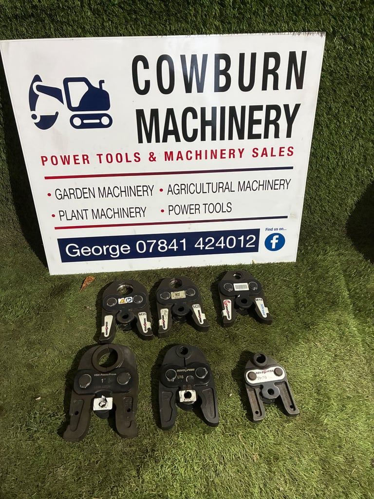 Novopress Pressing Jaws £50 Each 