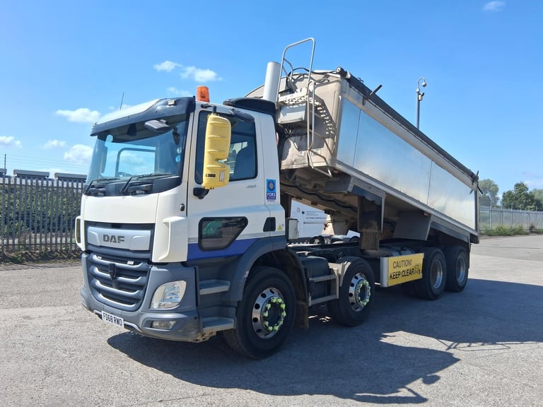 DAF TRUCKS CF 450 8x4 insulated tipper ..FEB 26 MOT