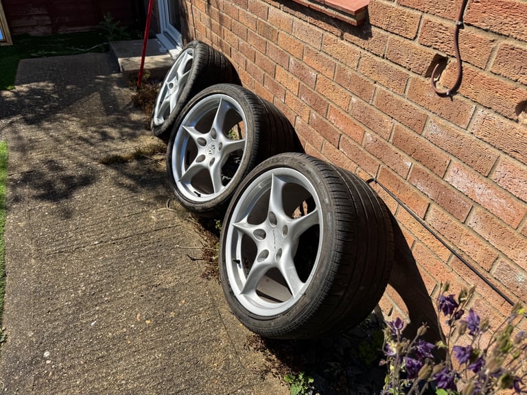 Porsche wheels x 3 