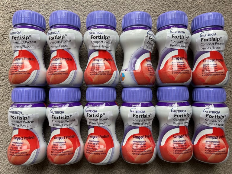 image for NUTRICIA Fortisip Compact Protein 12x 125ml Berries Flavour (New Stock)