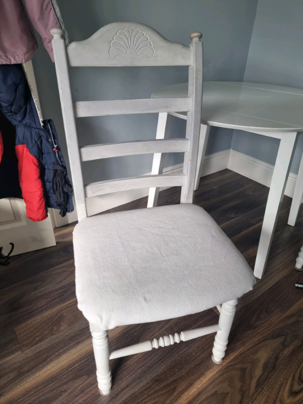 White pine chair x 2