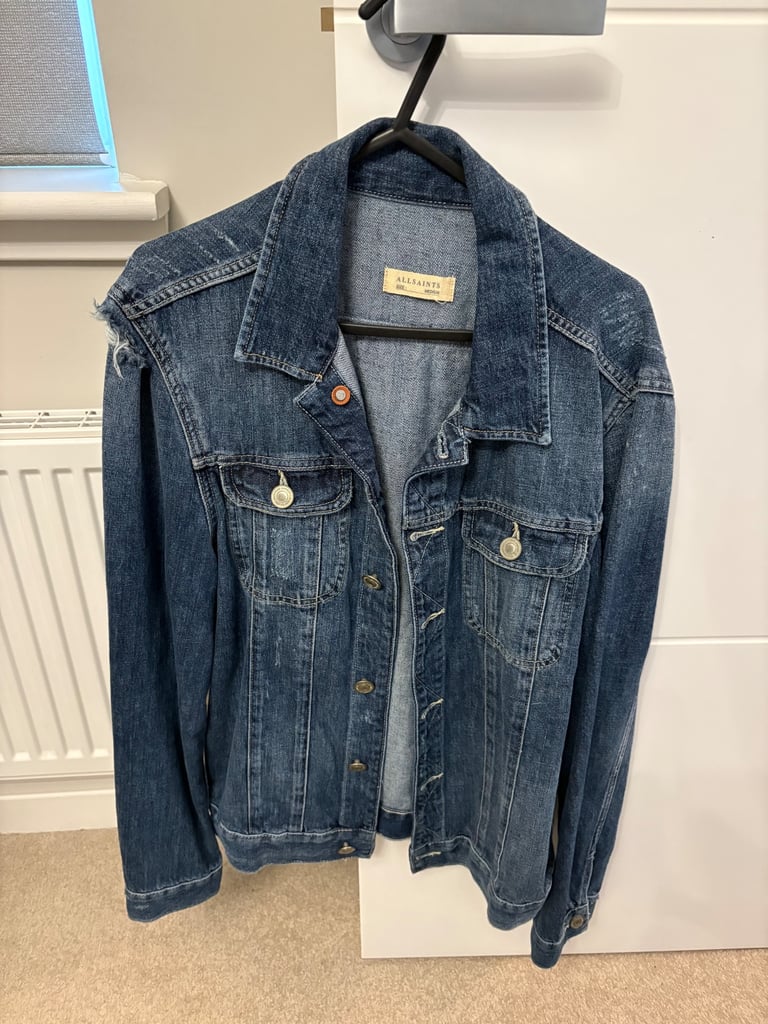 image for All Saints Men’s denim jacket 
