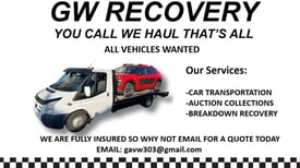 GW RECOVERY VEHICLE TRANSPORTATION BREAKDOWN RECOVERY 