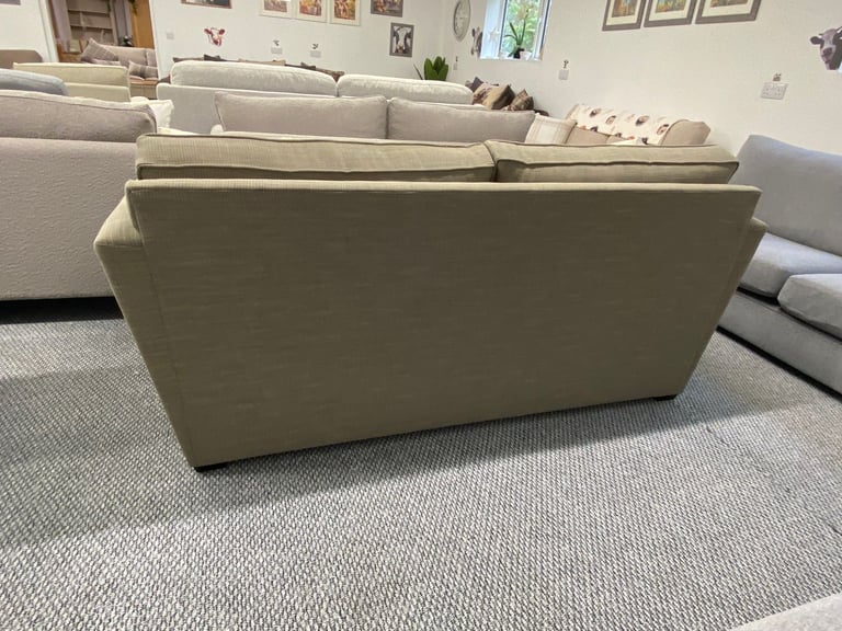3 SEATER BEIGE SOFA - IMMACULATE CONDITION - VERY COMFY