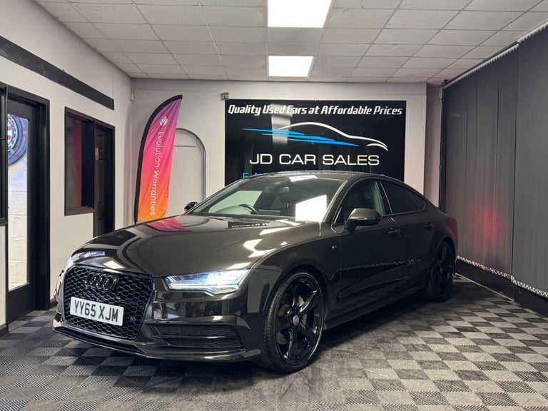 2015 Audi A7 3.0 TDI Quattro 272 Black Edition 5dr S Tronic HATCHBACK DIESEL Automatic