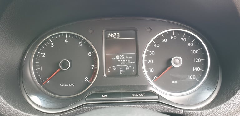 2011 Volkswagen Polo 1.2 60 Match 5dr HATCHBACK Petrol Manual