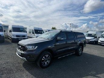2022 ON 22 PATE FORD RANGER WILDTRACK 4X4 210BHP AUTO DOUBLE CAB PICKUP 77K ULEZ