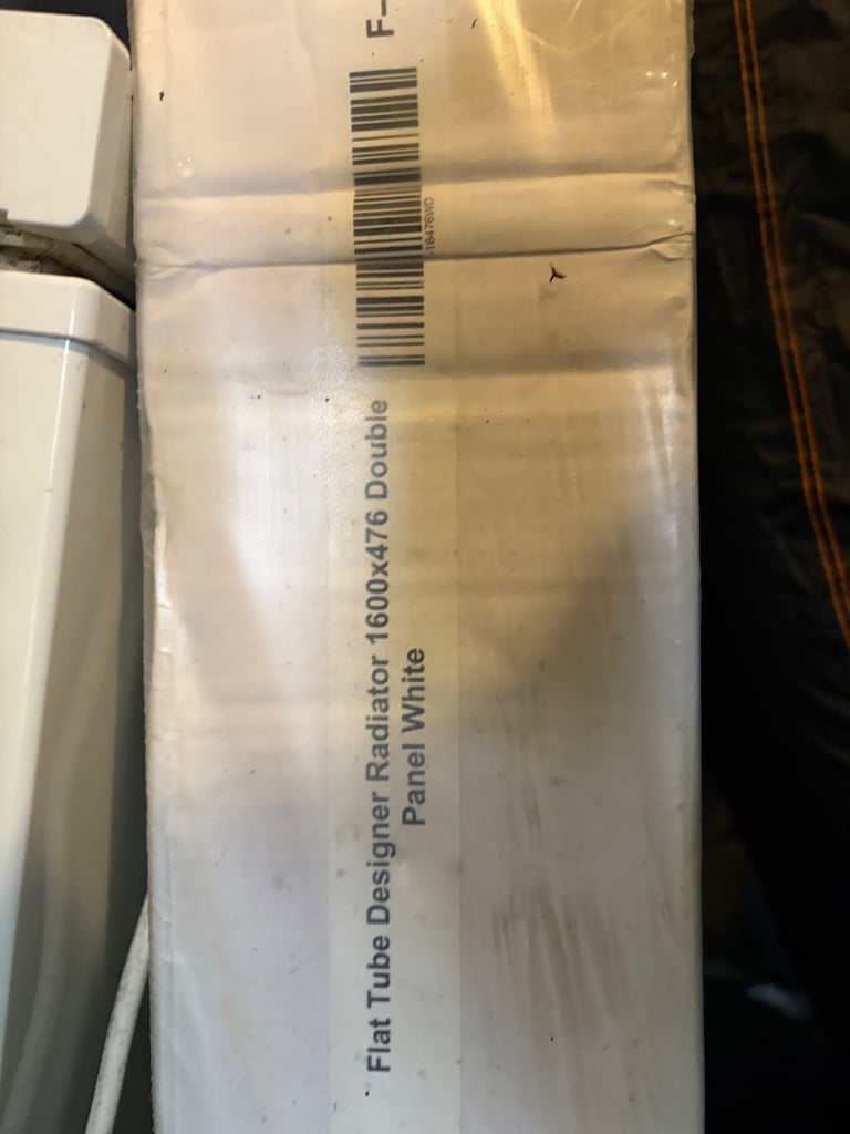 Trade direct nevo vertical radiator 1,600 x 476 white