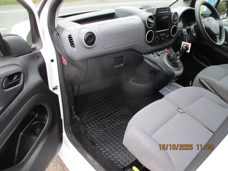 2016 Peugeot Partner 850 1.6 HDi 92 Professional Van PANEL VAN Diesel Manual