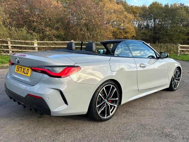 2021 BMW 4 Series 420i M Sport 2dr Step Auto CONVERTIBLE Petrol Automatic