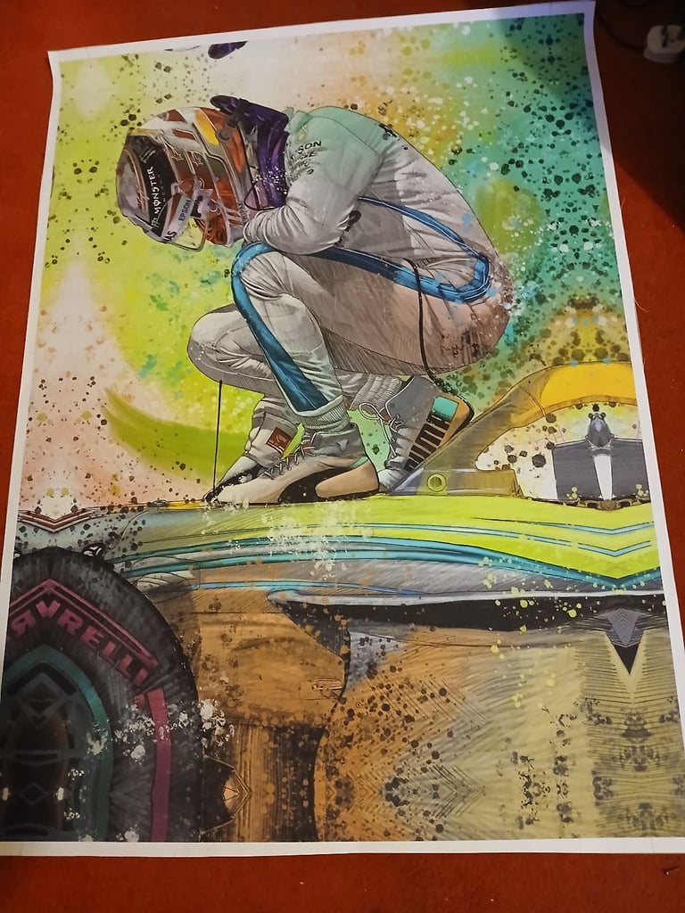 image for Lewis hamilton memerabilia