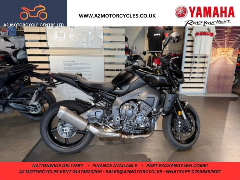 2024 Yamaha MT10 IN BLACK (THE BEST COLOUR) READY TO RIDE AWAY!