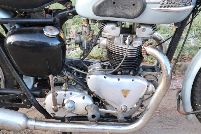 Triumph Tiger T110 1957 pretty original and pretty much untouched! 