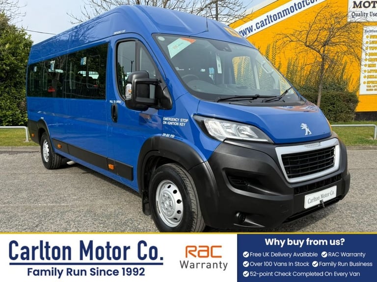 image for 2018 Peugeot Boxer 2.0 BlueHDi 440 L4 H2 [ MINIBUS-WAV-COIF] Euro 6 (130 ps) MINI BUS Diesel Manual