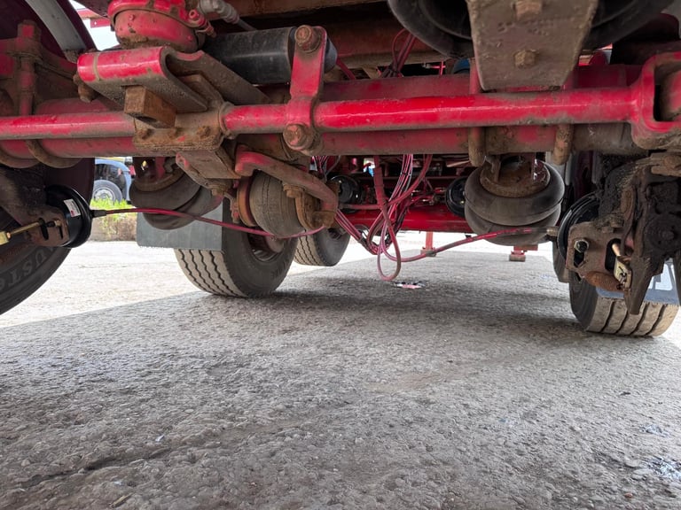 Crane Flat bed extender trailer 43ft closed 