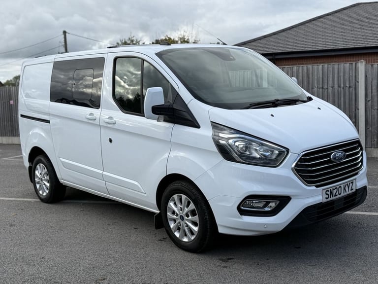 2020 Ford Transit Custom 2.0 300 EcoBlue Limited Crew Van Double Cab 5dr Diesel Manual L1 H1 Euro...