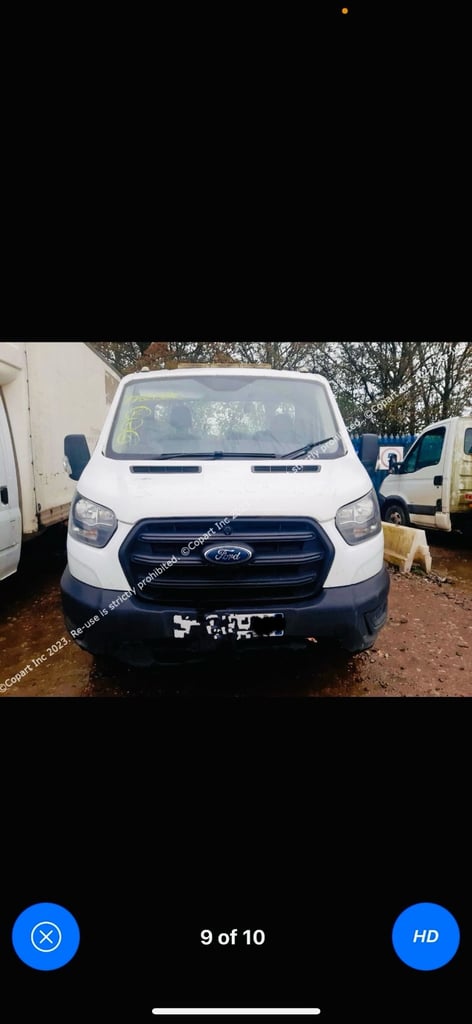 Transit Full Engine and Gearbox 2.0 EcoBlue RWD RWD 6 Speed Manual MK8 2019-2023