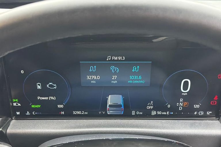 2025 Ford Tourneo Custom 2.5 PHEV 232ps H1 Zetec 8 seater Auto MPV PETROL/ELECTRIC Automatic