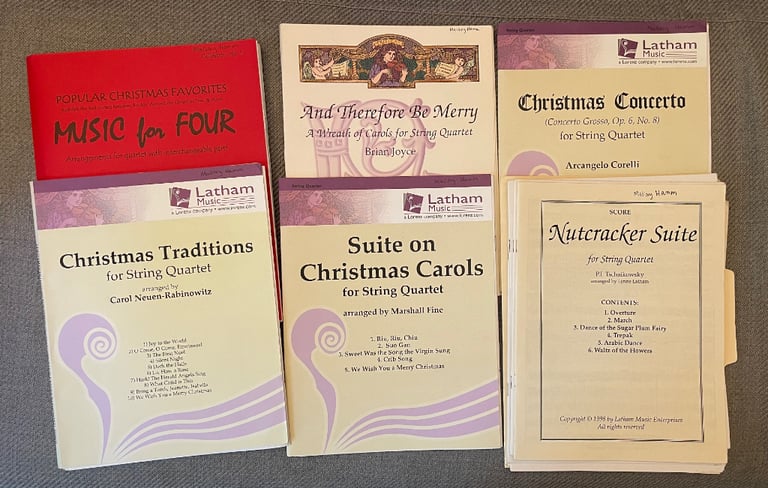 Christmas String Quartet sheet music