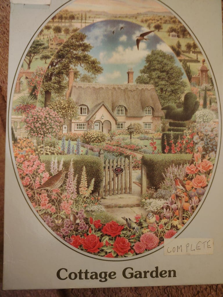Cottage garden jigsaw