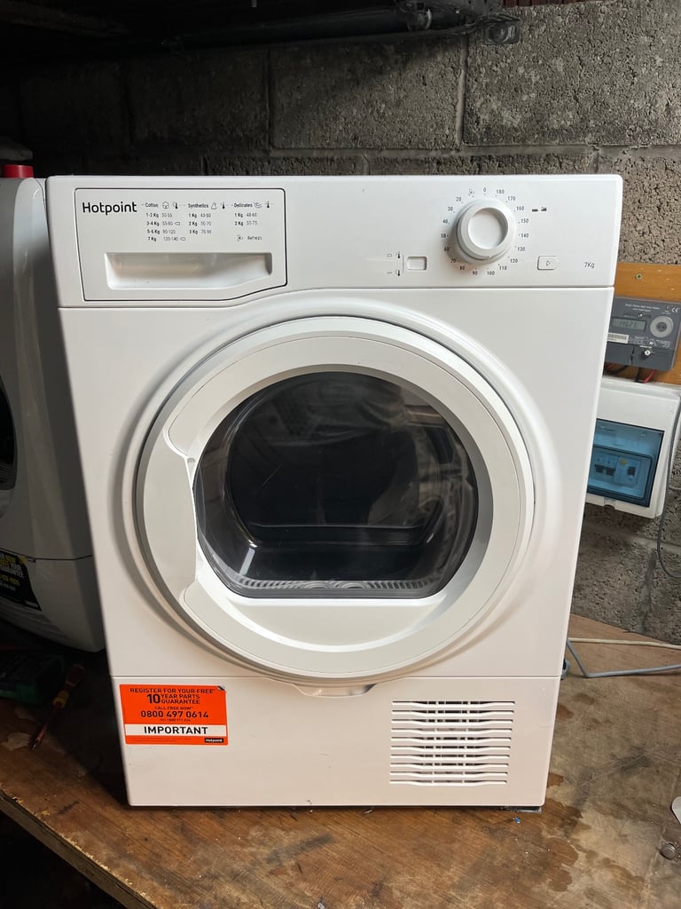 image for Hotpoint 7/8kg Condenser Dryer