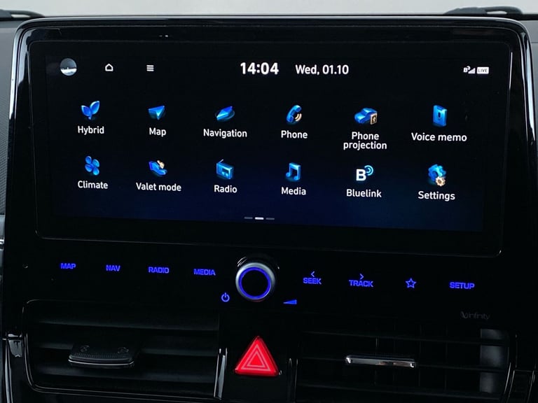 2022 Hyundai IONIQ 1.6 GDi Hybrid Premium 5dr DCT Hatchback PETROL/ELECTRIC Automatic