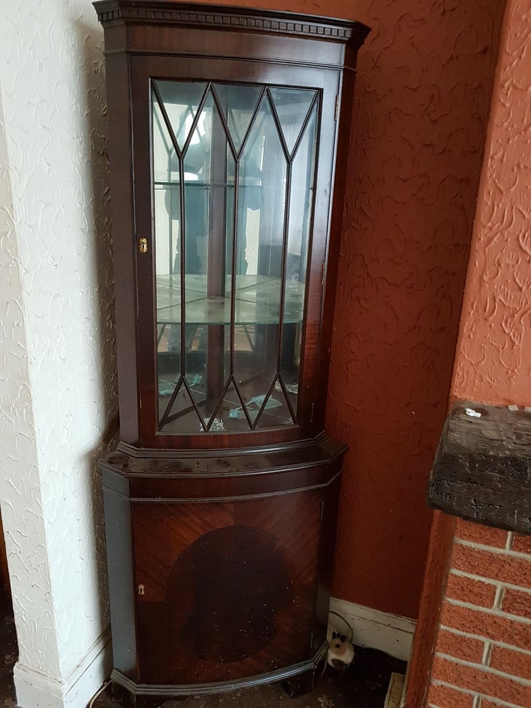 image for CORNER CABINETS and VINTAGE WARDROBE - FREE