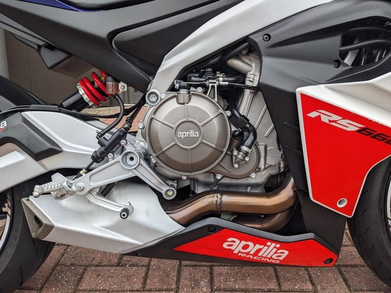 APRILIA RS660 2025 - NEW FRONT TYRE - FRESHLY SERVICED - TAIL TIDY - RAD GUARD