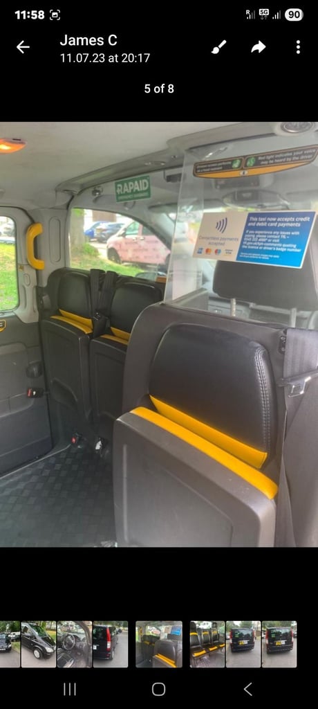 Mercedes Vito - London black taxi 
