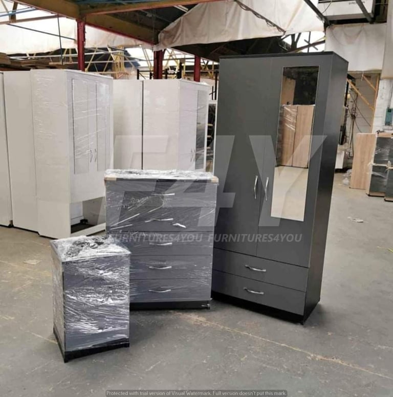 Sliding and Modern Wardrobes. Chest of drawers And Besdside Tables For Sale Home Delivery