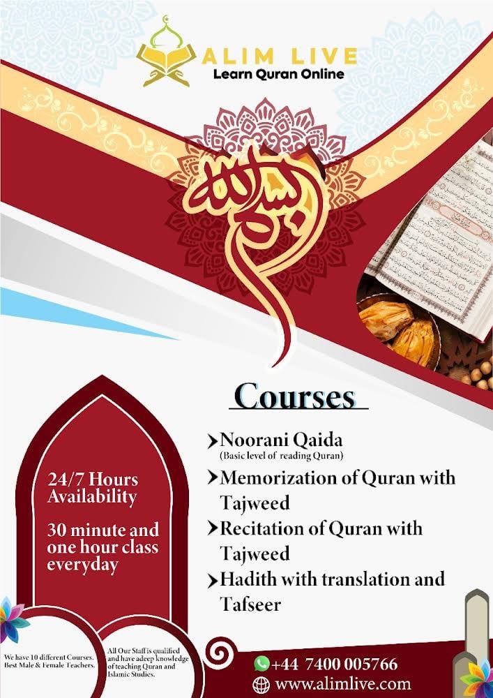 QURAN CLASSES FOR KIDS & ADULTS ♦️BEST ARABIC CLASSES ♦️HOME QURAN LEARNING ♦️QURAN LESSONS