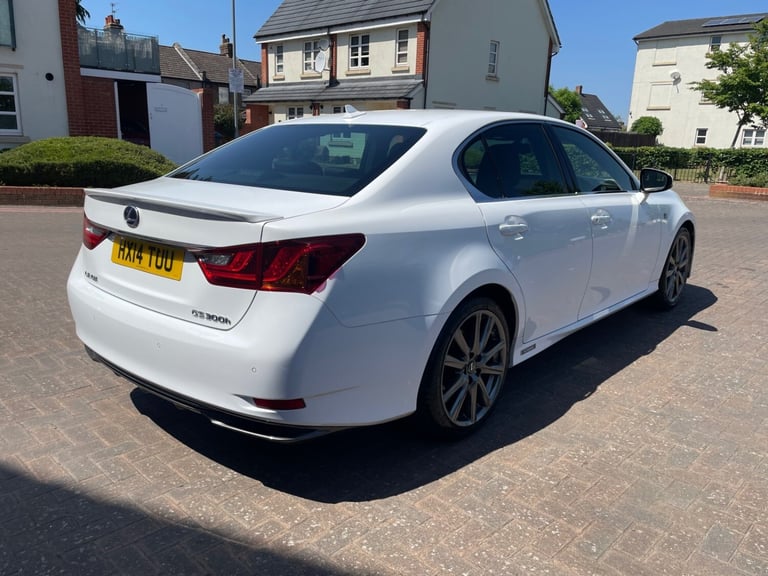 2014 Lexus GS 300h 2.5 F-Sport 4dr CVT SALOON Petrol/Electric Hybrid Automatic