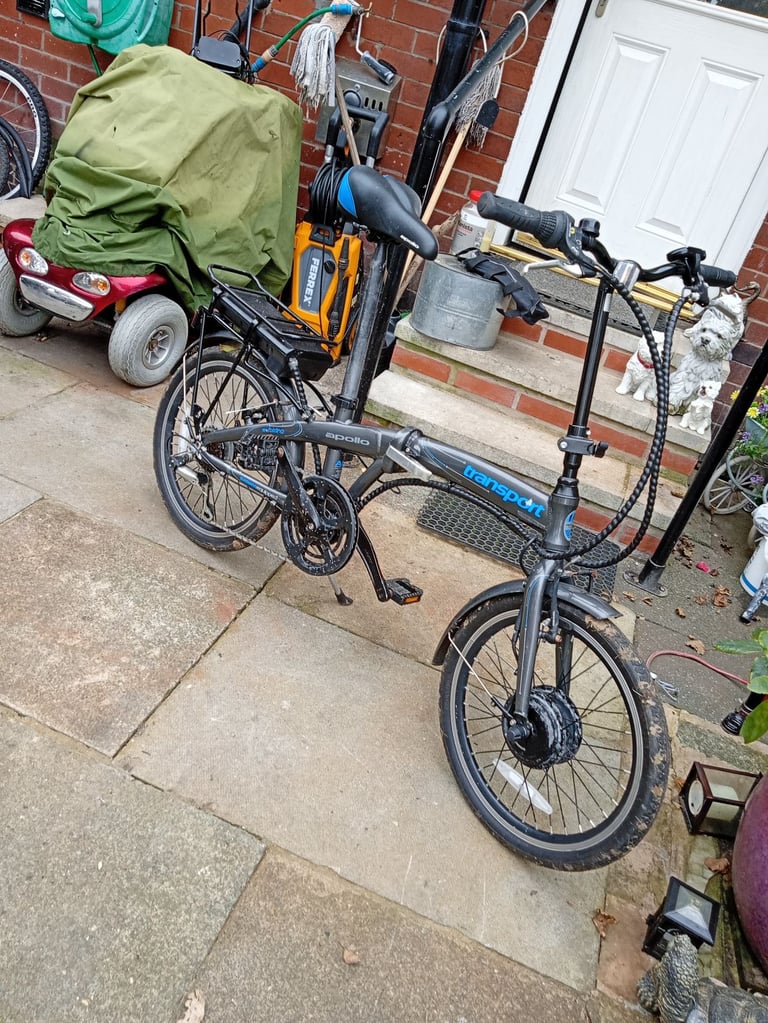 Apollo electric folding bike