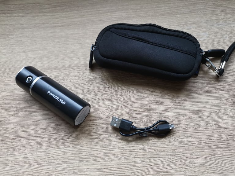 image for Poweradd travel mini power bank with carry case