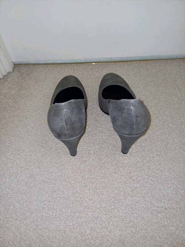 image for ladies shoes grey
