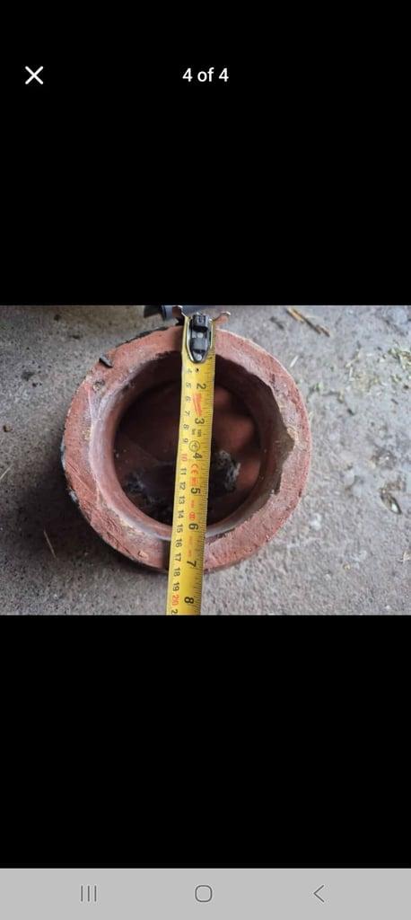 Reclaimed terracotta cowl top