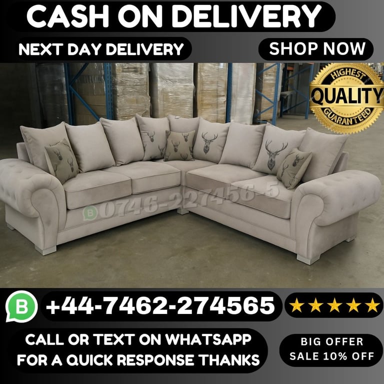 image for 🛋️Sofas for Sale – All Styles & Colours Available with Fast Delivery!