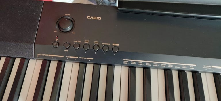 Casio CDP 130 Digital Piano - 88 fully weighted key digital piano, sustain foot pedal and stand