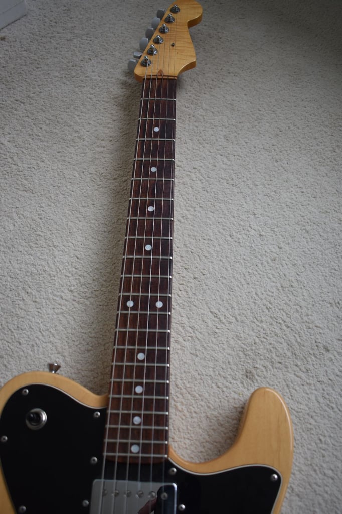 Telecaster DeLuxe Custom Built 24 3/4" Maple/Rosewood Conversion Neck, Alder Body, PAFF