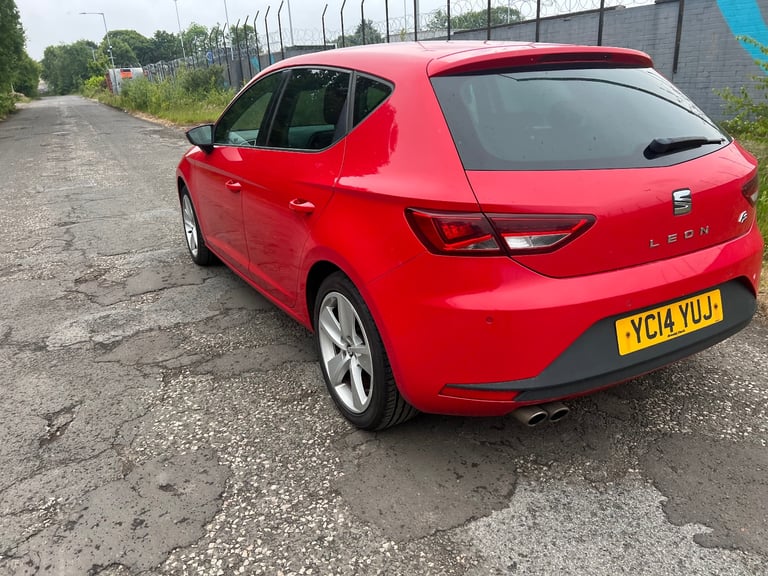 2014 Seat Leon FR 2.0 TDi 180bhp 113,000 miles mot 1 year road tax for 1 year 