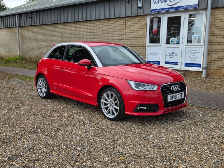 2018 18 AUDI A1 1.4 TFSI S LINE HATCHBACK 3DR PETROL S TRONIC EURO 6 (S/S) (125 
