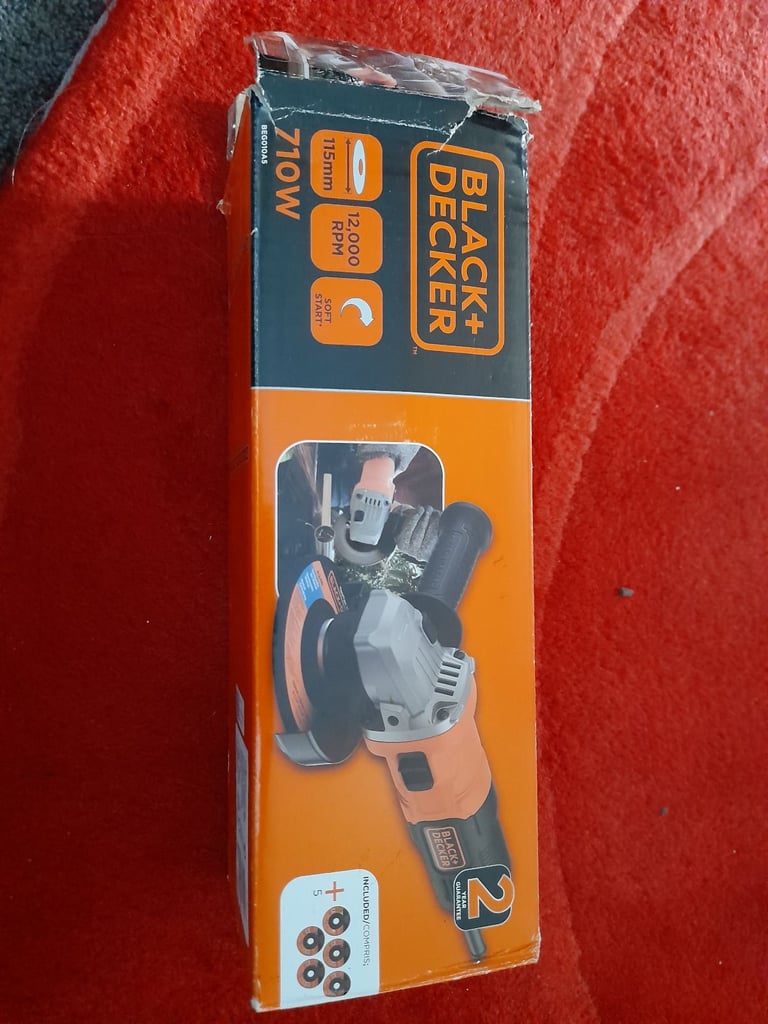 Black And Decker Angle Grinder