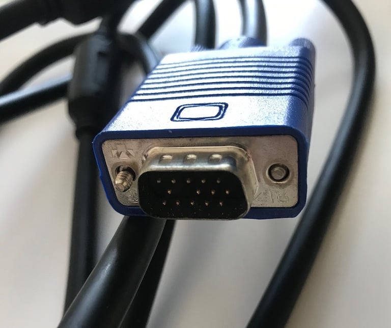 Male to Male, VGA cable 1.8m long