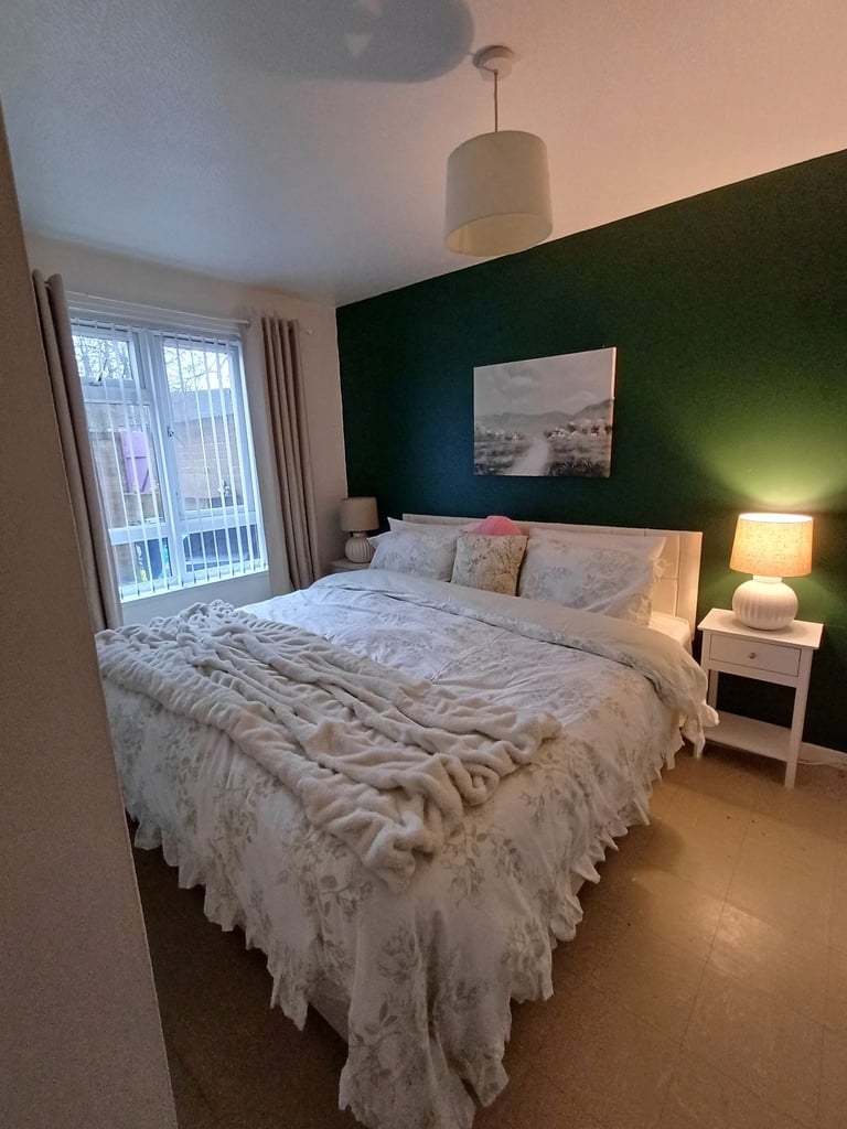 image for Superking bed and mattresses 