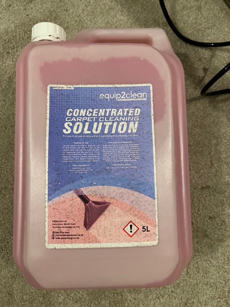 New carpet cleaner Aquarius 