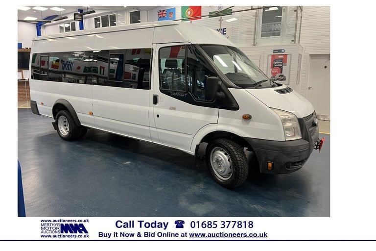 image for 2012 Ford Transit T430 2.2TDCI 135PS RWD 17 SEAT MINIBUS NA Diesel Manual