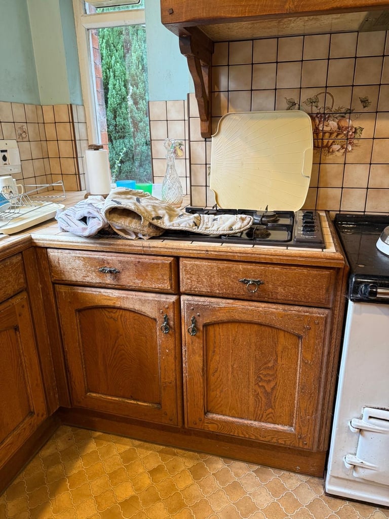 Free Used Wooden Kitchen Units  