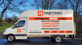 METRO MAN AND VAN SERVICE TO MOVE SINGLE ITEMS/HOUSE MOVES