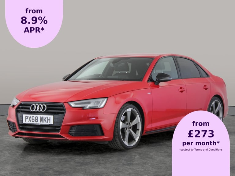 image for 2018 Audi A4 1.4 TFSI Black Edition Saloon 4dr Petrol Manual Euro 6 (s/s) (150 ps) - DRI Saloon P...